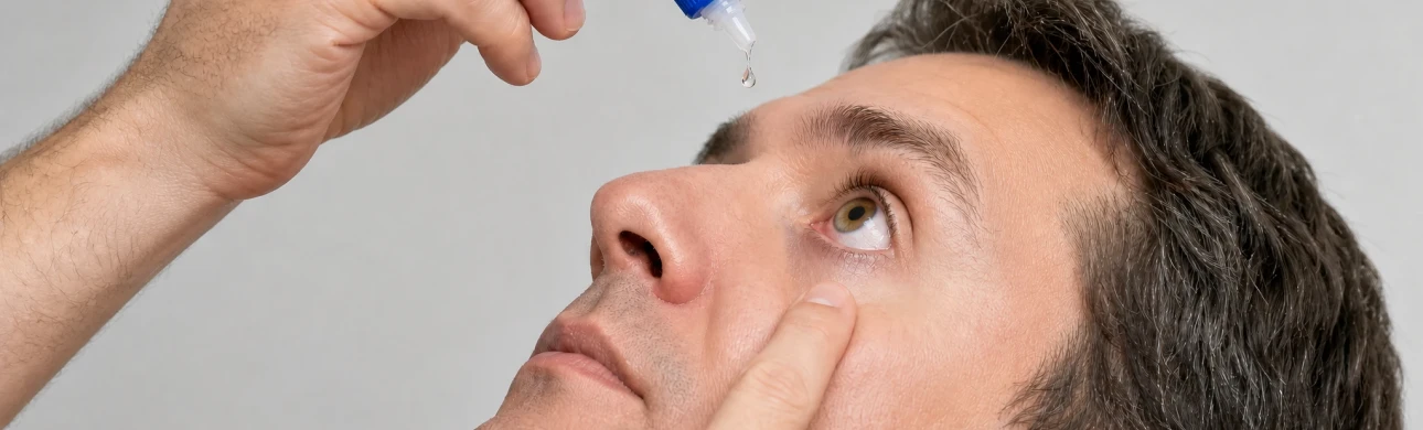 Jak správně aplikovat kapky proti zelenému zákalu – návod krok za krokem