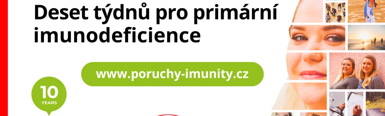 Kampaň na podporu pacientů s primárními imunodeficiencemi letos potrvá 10 týdnů